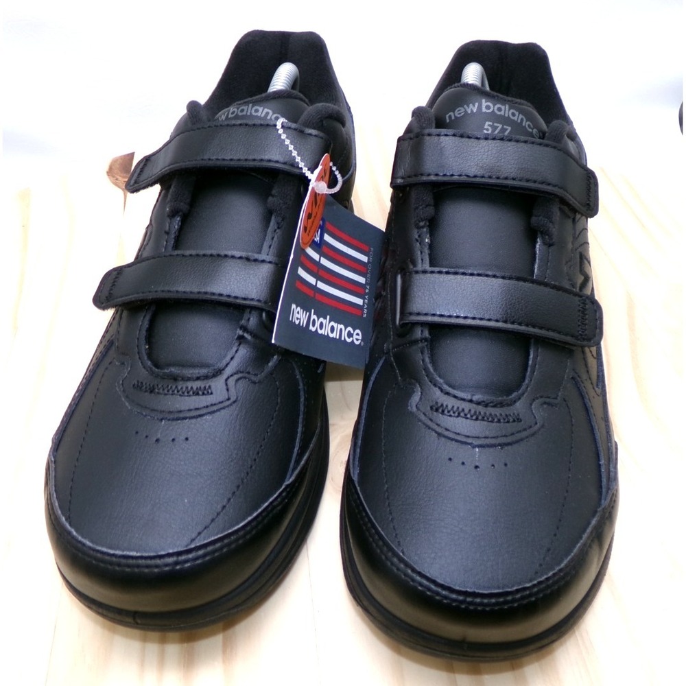 New Balance DSL-2 Walking Shoes Mens Black Size 9 4E Sneakers Hook Loop NEW